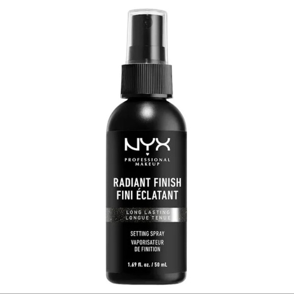 NYX Radiant Finish Setting Spray – Long Lasting Glow 1.69 fl oz / 50 mL - Picture 1 of 4